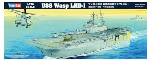 USS Wasp LHD-1 Hobbyboss maquette premium 1/700 aux détails historiques