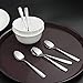 Cand 16-piece Stainless Steel Teaspoons, Small Mixing Spoons, 5.9 Inches