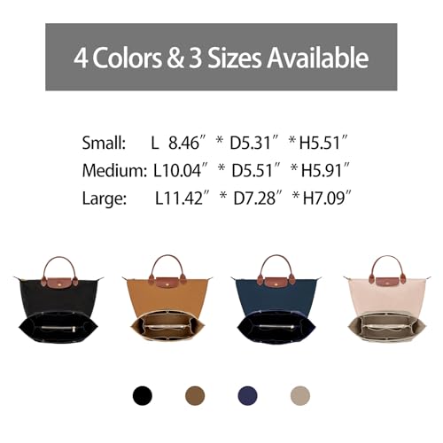 ZTUJO Purse Organizer Insert for Le Pliage
