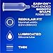 Durex Condom Extra Sensitive Natural Latex Condoms, 24 Count - Ultra Fine & Extra Lubricated, Regular Fit