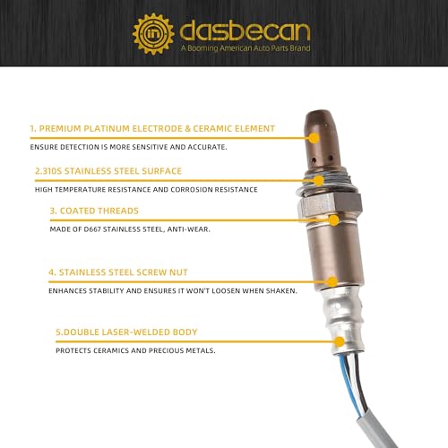 Sensor de Oxígeno Dasbecan 234-9026 Compatible Toyota miniatura 6