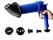 Produktbild WangLx Toilet Plungers Pressluft-Rohrreiniger mit handlichem Pistolengriff, Blue