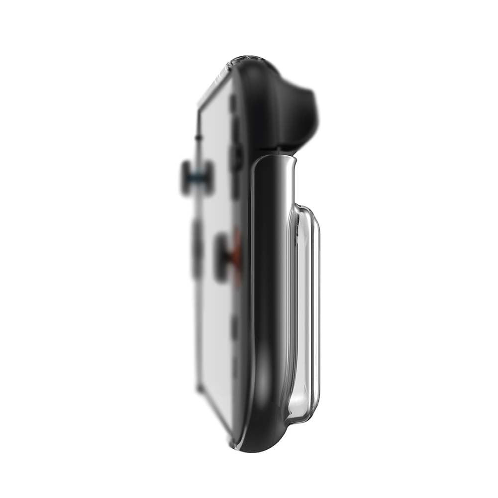 Custodia protettiva per Nintendo Switch 2, custodia trasparente in PC con spazio per carte di gioco, design compatto, 28,3 x 12,6 x 3,1 cm