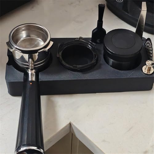 Estación de tamper espresso para prensar el café sin dañar la encimera 5