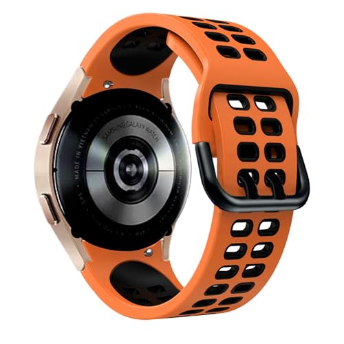 Bracelet silicone Samsung Watch 6 5 4 Classic 44mm 40mm sport de rechange