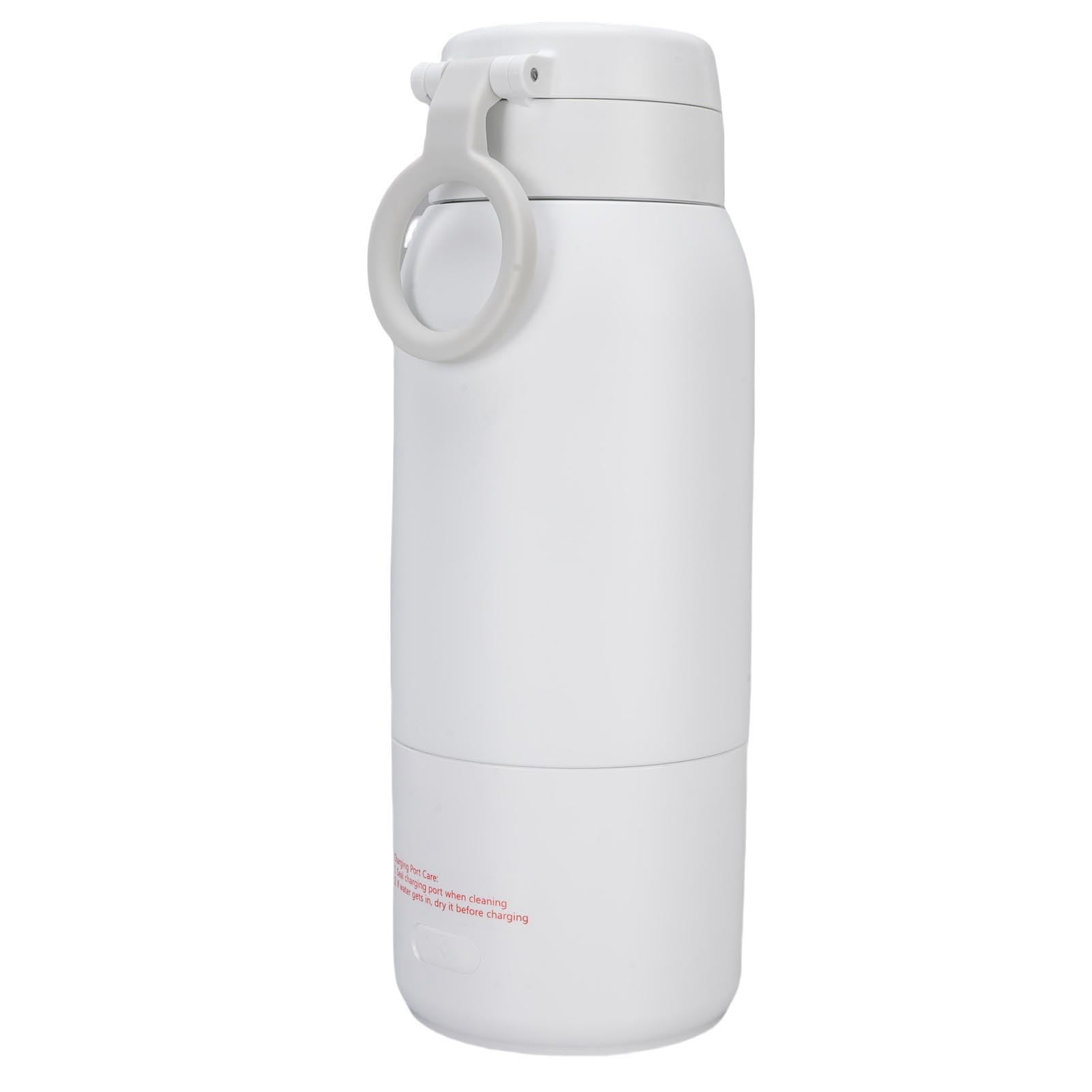 Pissente Podróżny Czajnik Elektryczny Bezprzewodowy Przenośny Podgrzewacz Wody 500 Ml USB Szybkie Podgrzewanie Stal Nierdzewna 316 z regulowaną temperaturą do Herbaty Kawy Mleka
