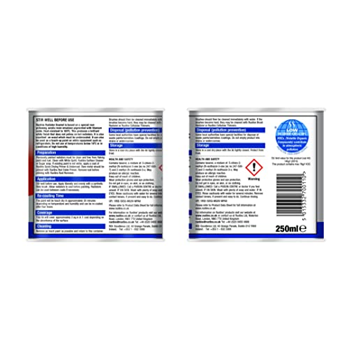 Rustins Quick Drying Radiator Enamel Gloss 250ml
