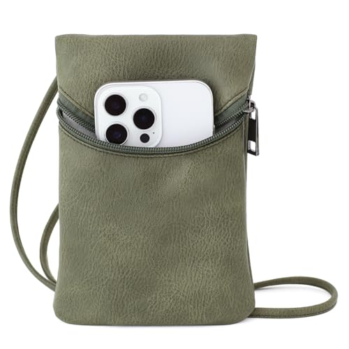 Image of Small Crossbody Women Cell Phone Purse Wallet Bag With Shoulder Strap
