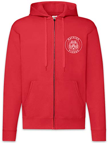 Sweat à Capuche pour Homme Contre le Froid Urban Backwoods Bayside Tigers Zip Doux et Protecteur