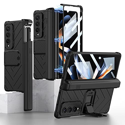 Coque Z Fold 4 avec fente stylo et béquille pour travailler en déplacement avec votre mobile