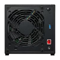 Asustor Drivestor 4 AS1104T 4 Bay NAS Server - Netzwerkspeicher Gehäuse, Quad Core 1.4 Ghz CPU, 2,5 GbE Port, 1GB DDR4 – Ansicht 6