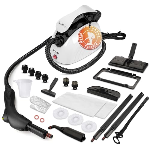 Steam Cleaner, with 21 Accessories, Portable Handheld Steam Mop Natural