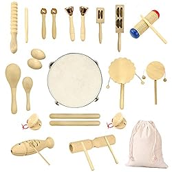 Holz musikinstrumente set