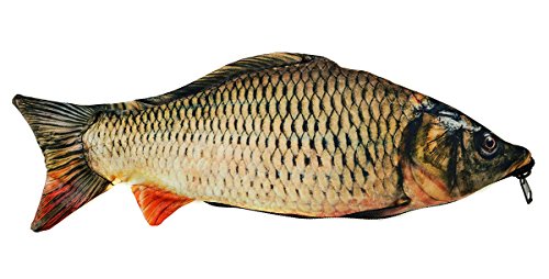 Preisvergleich Produktbild Mäppchen Federtasche Schlamperbox Federmäppchen Schüleretui Karpfen Stiftemappe Fisch [008]