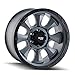 DIRTY LIFE MATTE GUNMETAL/BLACK BEADLOCK: 18x9 Wheel Size; 5-150 Lug Pattern, 110mm Bore, 0mm Offset.