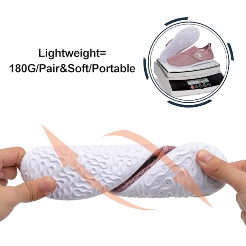 Image of Spesoul Womens and Mens Water Shoes Breathable Quick Dry Soft Barefoot Aqua Socks for Hiking Swim Beach Surf Yoga Sport