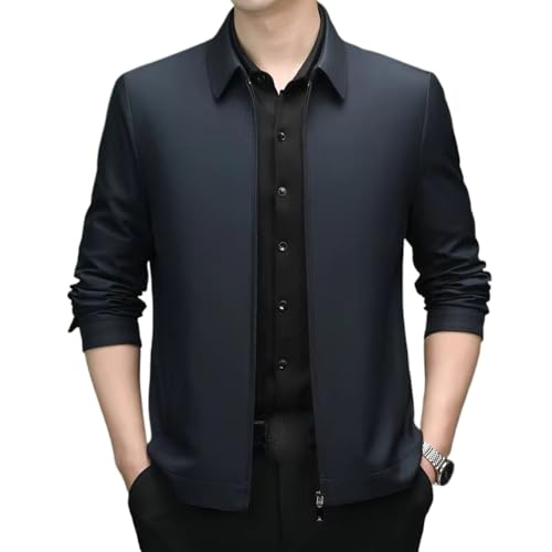 Veste décontractée homme ample : fini les vêtements serrés au printemps automne
