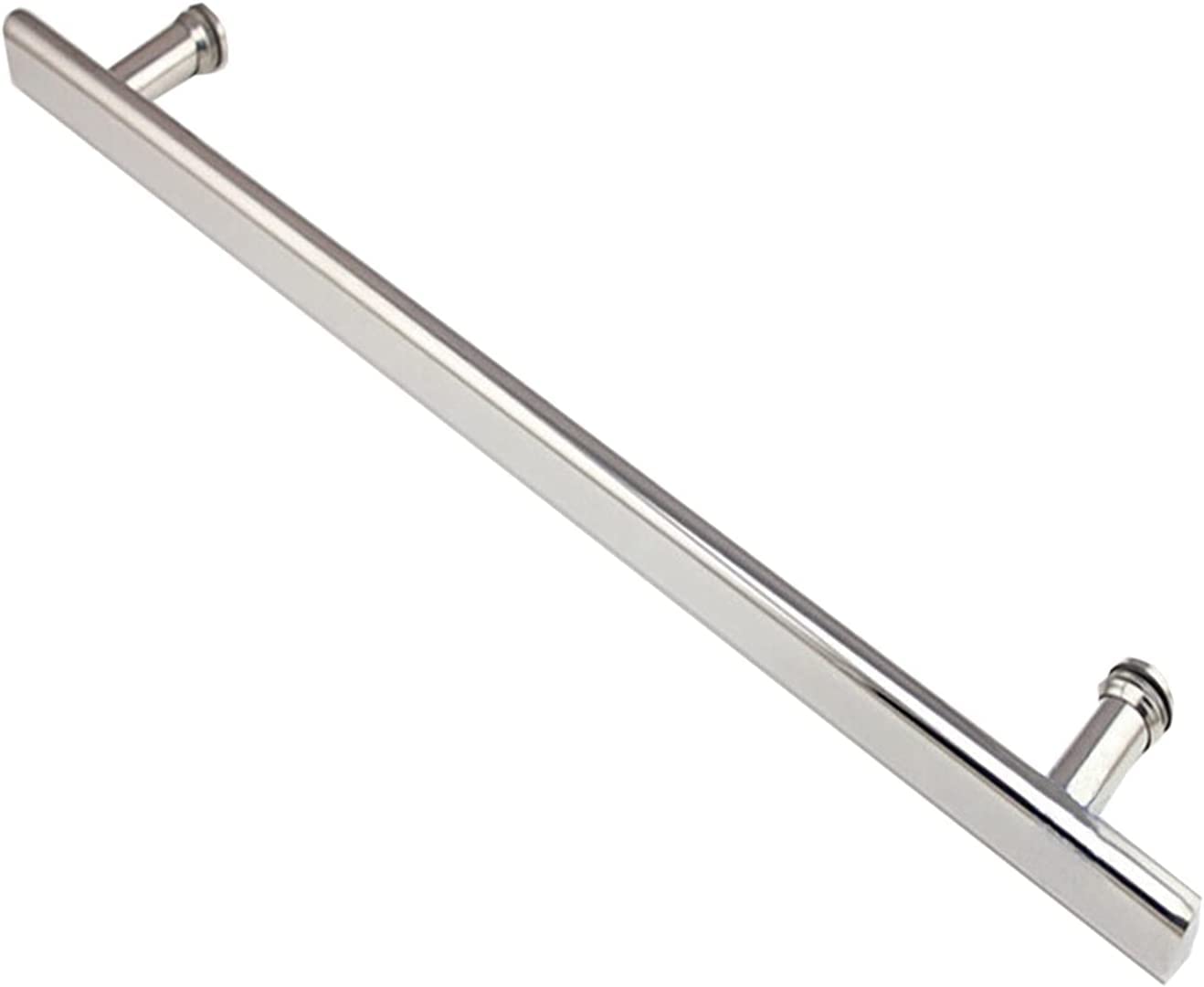 TIANQIHAO Replacement Shower Glass Door Pull Handle Stainless Steel Push and Pull Bathroom Door Knobs Grab Bar Towel Bar,550mm