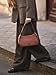 Wrangler Western Hobo Purse for Women Small Shoulder Bag Aztec Cute Mini Clutch Handbag Going Out Purse WG205-198BR/DBR