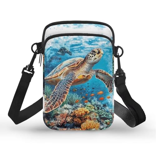 Women's 2 Layer Cross Body Bag Sling Bags Crossbody Handbag for Travel