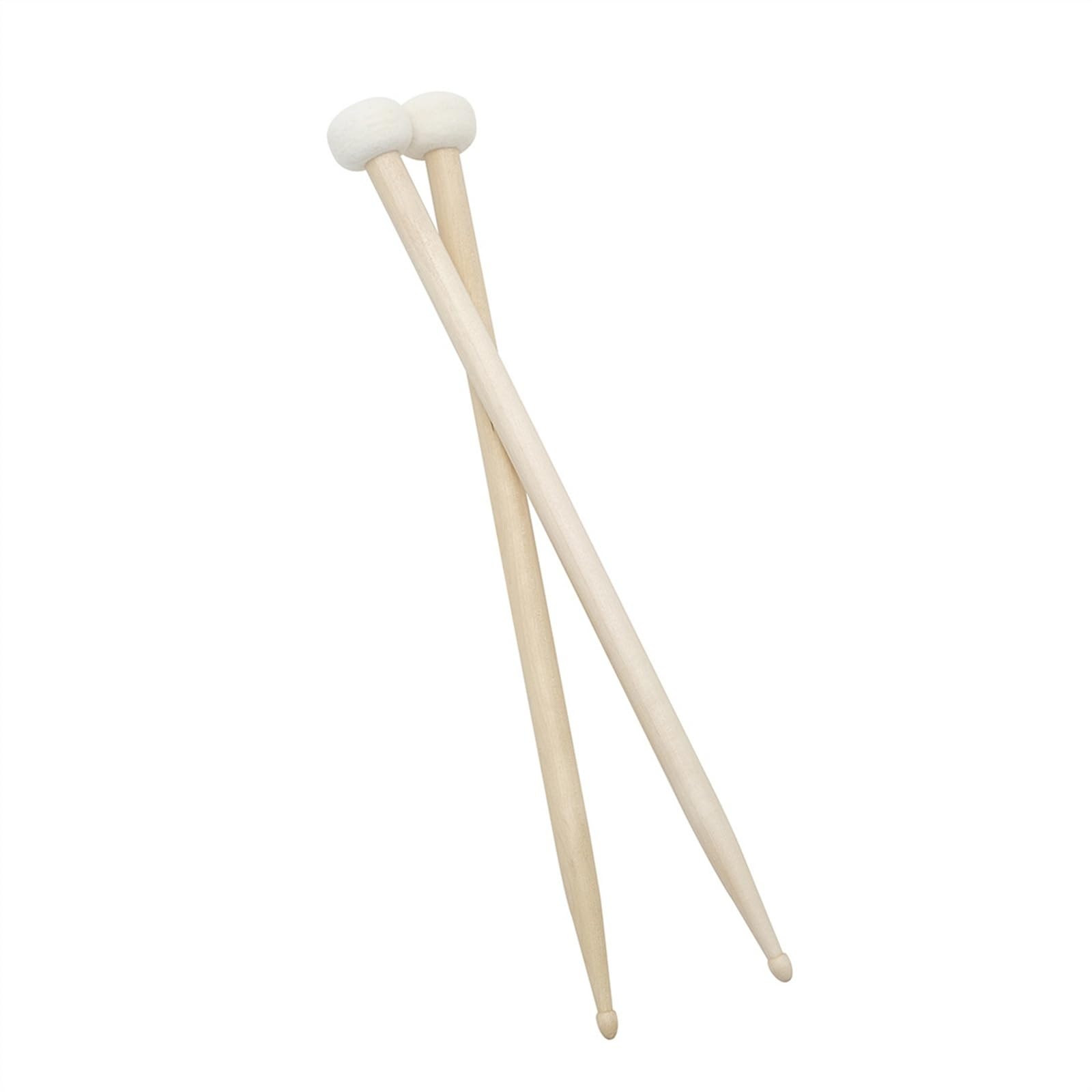 Accesorios para Percusión Palo De Tambor De Doble Punta, Baquetas Con Cabeza De Fieltro De Arce, Juego De Timbales, Accesorios Para Baquetas (Color : G)
