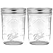 Ball Regular Mouth Mason Jars with Lids & Bands, Half Pint, 8-oz (2-Pack)