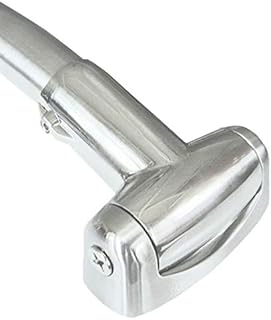 Formosa Design Hardware 60" Crescent Curved Shower Curtain Rod (Brushed Nickel)