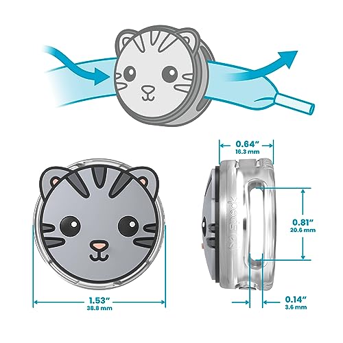Speck Tagimals Cute Cartoon Apple AirTag Holder – Hidden AirTag Tracker Cases – Easily Attach to Shoe or Collar – 4 Fun Characters (Pack of 4) by Speck - Image 2