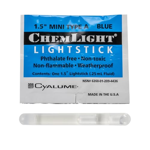 Cyalume 9-44360PF Mini Chemlight Military Grade Chemical Light Sticks thumb #1