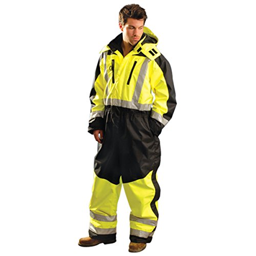 Image of Occunomix SP-CL-BYM Speed Collection Premium Cold Weather Coerall, Medium, Yellow