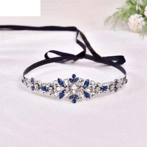 Bride Belts With Silver Wedding Waist Appliques For Bridal Women Ladies Dress Gown Decoration4