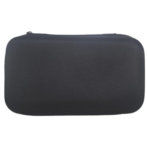 Zhixteu Hartschalenkoffer für Anbernic RG Slide, Handheld Spielkonsole Eva Tragetasche Tragbare Organizer Tasche Stoßfeste Aufbewahrungstasche (Schwarz)