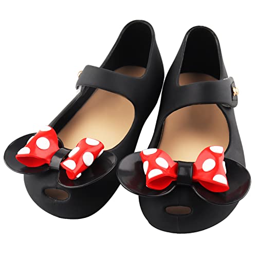 Image of Amtidy Mary Jane Dance Party Cosplay Shoes Girls Sweet Dot Bow Princess Birthday Sandals for Little Girls