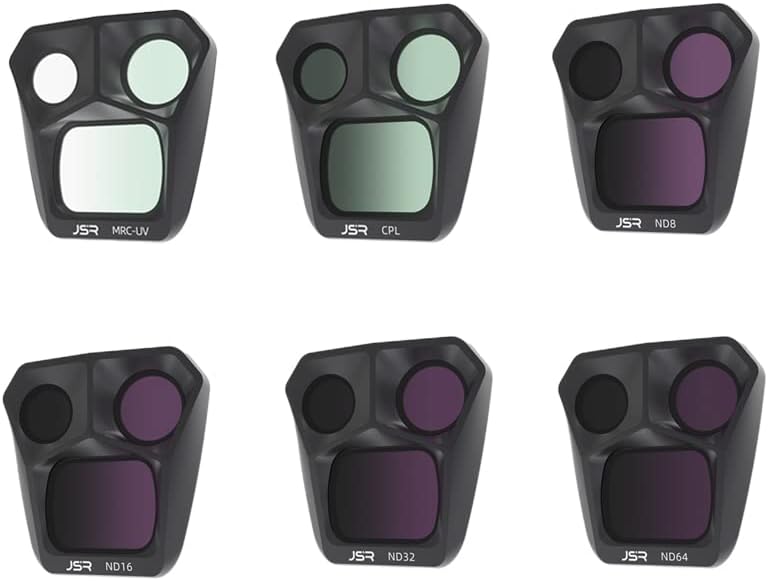 Miniatura 2 de Coyktonty - Juego de filtros de protección de lente para DJI Mavic 3 Pro, accesorios Mavic 3 Pro (UV+CPL+ND8 16 32 64)