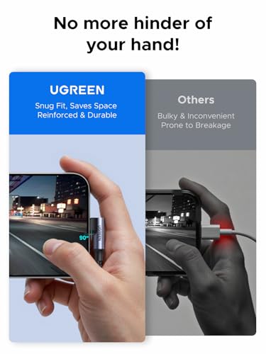 Image of UGREEN 240W USB C to USB C Cable Right Angle 2M, Fast Charging Type C Cord