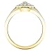 Dazzlingrock Collection 0.35 Cttw 14K Round Diamond Womens Fashion Wedding Ring Set 1/, Solid Yellow Gold, Size 9.5