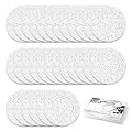 30 Pcs Drywall Anchor Repair Kit Solve Loose Wall Plugs Fast - Ideal for Curtain Rails, Towel Racks, Toilet Paper Holders and More Anchor Hole Patch (2.36 in)