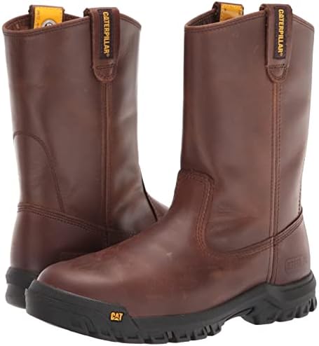 Cat Footwear Men's Drawbar Steel Toe Construction Boot, Summer Brown, 10.5 Wide | Image 6