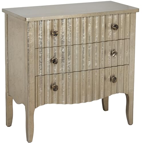 COMODA 3 CAJONES MADERA CHAMPA GNE