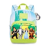 Wizard of Oz Mini Backpack Bundle - 10β Canvas Wizard of Oz Backpack with Front Pocket and Bottle | Wizard of Oz Backpack Purse Set