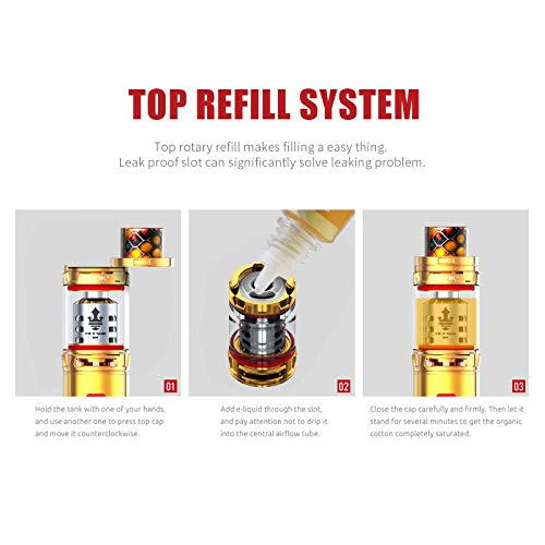 Genuine-SMOK-Stick-P25-E-Cigarette-Vape-Starter-Kit-3000mah-with-2ml-Tank-Atomiser-No-Nicotine-Gold