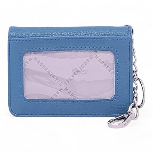 Steve Madden Bfold Clip On Card Case Wallet with Keyring (Marine)2