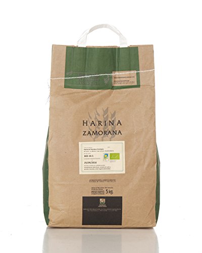 Harina de Tritordeum Ecológica Blanca | Alimentación Nutritiva, Digestiva y Sostenible | Para Pan, Bollería Y Pastelería | Combinación de Trigo Duro y Cebada | Recetas Saludables y Caseras | 5 Kg
