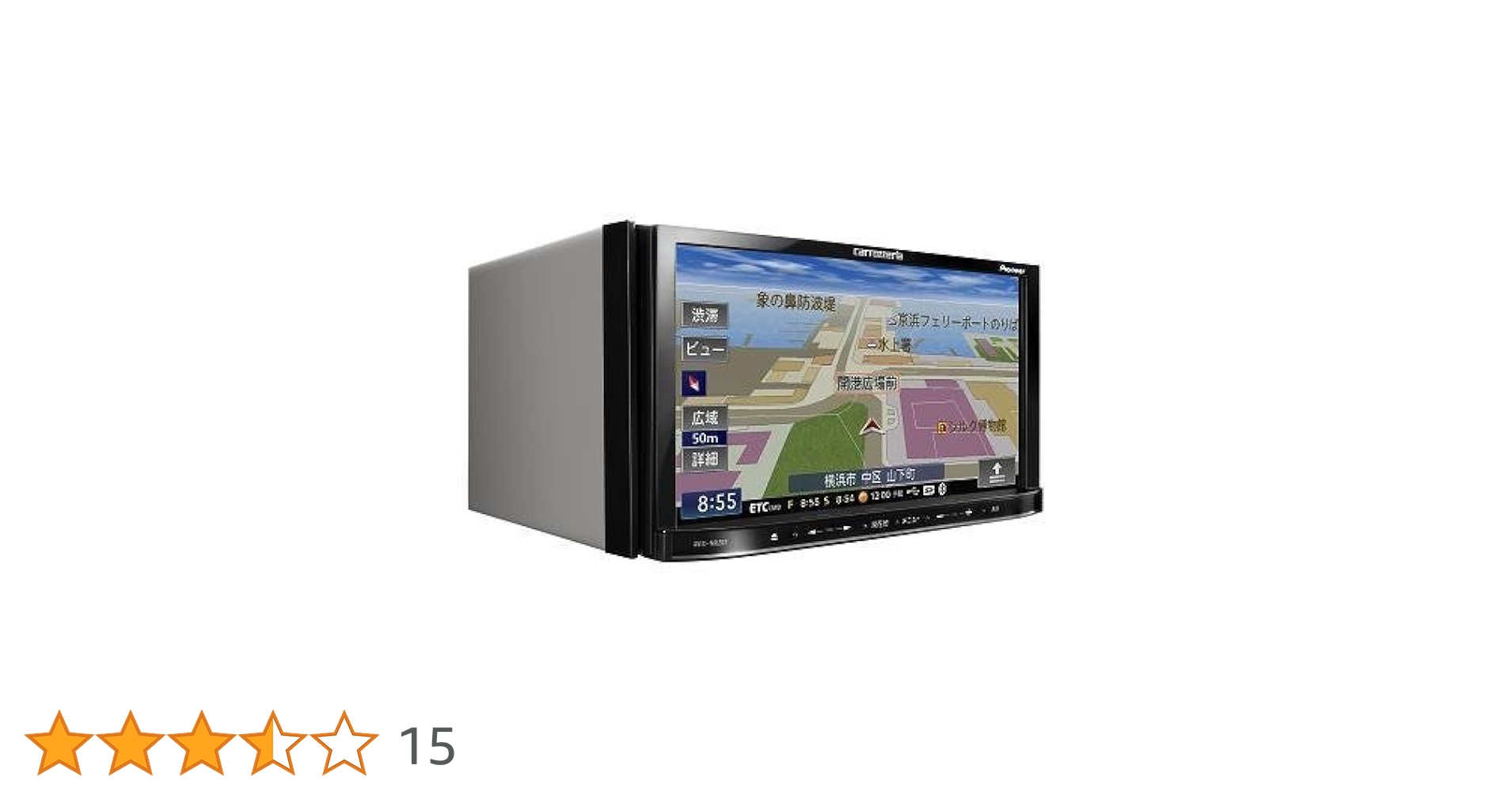 Amazon | パイオニア carrozzeria 7V型ワイドVGAワンセグTV/DVD-V/CD