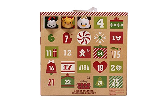 Disney Mini 'Tsum Tsum 3.5" Plush Advent Calendar Includes 25 Mini Plush