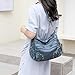 LassZone Soft Leather Handbags for Women Multi-pocket Crossbody Bag Waterproof Shoulder Bag Ladies Satchel Casual Messenger Bags