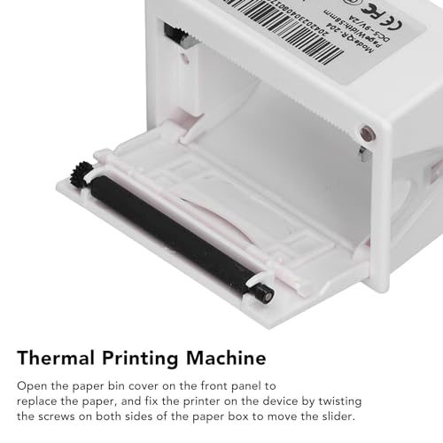 Image of Embedded Thermal Receipt Printer 58mm, 80mm / s Print Speed with USB and TTL Serial Port, 203dpi Line Thermal Printing for Text, Barcodes, and Kiosks