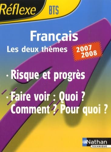 Français BTS: Risque et progrès ; Faire voir : Quoi ? Comment ? Pour quoi ? Thèmes