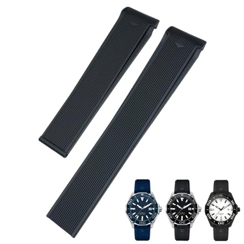 Bracelet montre caoutchouc pour Tag Heuer Carrera look premium et confort