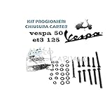 carter vespa 50 special v5a4m  BULLONI PRIGIONIERI CHIUSU CARTER VESPA 125 ET3